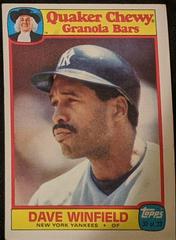 Dave Winfield #33 Baseball Cards 1986 Quaker Oats Prices