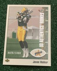 Javon Walker #112 Football Cards 2002 Upper Deck Authentics Prices