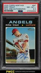 Mike Trout #MT Baseball Cards 2020 Topps Heritage Real One Autographs Prices