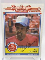 Al Oliver Baseball Cards 1984 Milton Bradley Prices