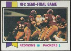 NFC Semi Final #135 Football Cards 1973 Topps Prices