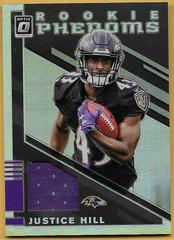 Justice Hill #RP33 Football Cards 2019 Donruss Optic Rookie Phenoms Prices