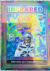 Devon Witherspoon [Marble Neon] #14 Football Cards 2023 Panini Spectra Infrared Prices