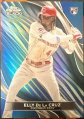 Elly De La Cruz [Blue Refractor] #17 Baseball Cards 2024 Topps Chrome Black Prices