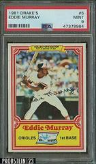 Eddie Murray Baseball Cards 1981 Drake's Prices
