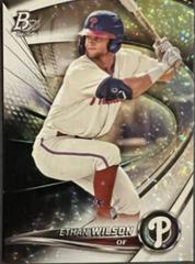 Ethan Wilson [Ice Foil] #TOP-10 Baseball Cards 2022 Bowman Platinum Top Prospects Prices
