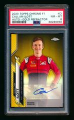 Callum Ilott [Gold] #F1A-CI Racing Cards 2020 Topps Chrome Formula 1 Autographs Prices