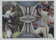 Ty Cobb, Bryce Harper #GRE-7 Baseball Cards 2019 Topps Chrome Greatness Returns Prices
