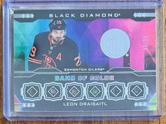 Leon Draisaitl #BC-LD Hockey Cards 2023 Upper Deck Black Diamond Band of Color Prices