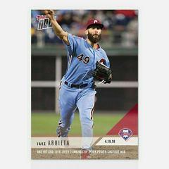Jake Arrieta #101 Baseball Cards 2018 Topps Now Prices