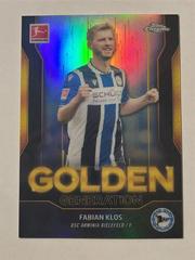 Fabian Klos #GG-FK Soccer Cards 2021 Topps Chrome Bundesliga Golden Generation Prices