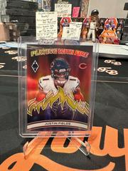 Justin Fields [Yellow] #PWF-10 Football Cards 2023 Panini Phoenix Playing with Fire Prices