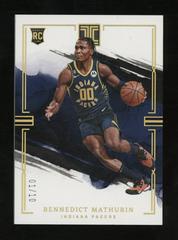 Bennedict Mathurin [Holo Gold] #68 Basketball Cards 2022 Panini Impeccable Prices
