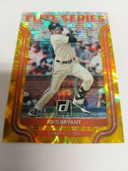 Kris Bryant #ES-7 Baseball Cards 2022 Panini Donruss Elite Series Prices