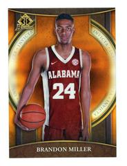 Brandon Miller [Orange] #BI-14 Basketball Cards 2022 Bowman Chrome University Invicta Prices