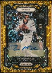 Tanner McKee [Autograph Gold] #383 Football Cards 2023 Panini Prizm No Huddle Prices
