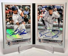 Miguel Cabrera, Spencer Torkelson #DMA-CT Baseball Cards 2022 Topps Dual Mini Autograph Book Prices