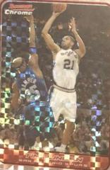 Tim Duncan [Xfractor] Basketball Cards 2006 Bowman Chrome Prices