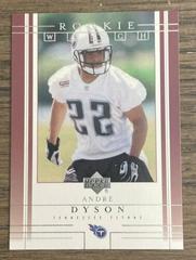 Andre Dyson #186 Football Cards 2001 Upper Deck Prices