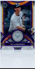 DJ LeMahieu [Purple] Baseball Cards 2023 Topps Tribute Stamp of Approval Relics Prices
