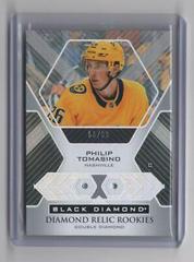Philip Tomasino [Double] #BDR-PT Hockey Cards 2021 Upper Deck Black Diamond Rookie Relic Prices