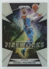 Russell Westbrook [Silver Prizm] #2 Basketball Cards 2018 Panini Prizm Fireworks Prices
