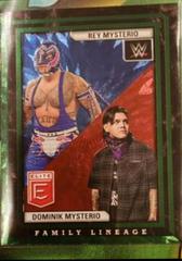 Dirty Dominik Mysterio / Rey Mysterio [Green] Wrestling Cards 2023 Donruss Elite WWE Family Lineage Prices