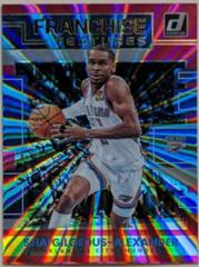 Shai Gilgeous Alexander [Pink Laser] Basketball Cards 2022 Panini Donruss Franchise Features Prices
