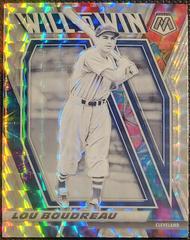 Lou Boudreau[Mosaic] #WTW11 Baseball Cards 2021 Panini Mosaic Will to Win Prices