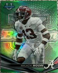 Malachi Moore [Green] #28 Football Cards 2022 Bowman's Best University Prices