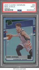 Deni Avdija [Green] Basketball Cards 2020 Panini Clearly Donruss Prices