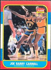 Joe Barry Carroll Basketball Cards 1986 Fleer Prices