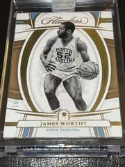 James Worthy [Gold] Basketball Cards 2022 Panini Flawless Collegiate Prices