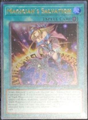 Magician's Salvation [Ultra Rare] RA01-EN068 YuGiOh 25th Anniversary Rarity Collection