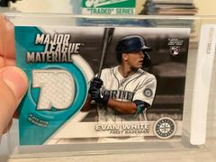 Evan white #MLM-EW Baseball Cards 2021 Topps Major League Material Relics Prices