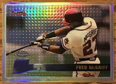 Fred McGriff [Refractor] #156 Baseball Cards 1996 Topps Chrome Prices