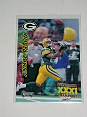 Andre Rison #27 Football Cards 1997 Playoff Packers Prices