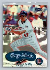 Corey Koskie Baseball Cards 1999 Fleer Mystique Prices