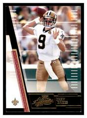 Drew Brees #51 Football Cards 2007 Playoff Absolute Memorabilia Prices