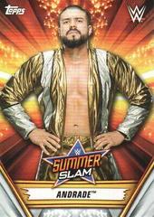 Andrade Wrestling Cards 2019 Topps WWE SummerSlam Prices