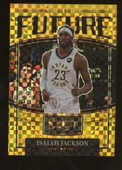 Isaiah Jackson [Gold Prizm] Basketball Cards 2021 Panini Select Future Prices