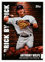 Anthony Volpe #BB-8 Baseball Cards 2022 Topps Pro Debut Brick by Brick Prices
