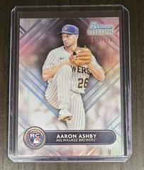 Aaron Ashby [Refractor] #BSR-28 Baseball Cards 2022 Bowman Sterling Prices