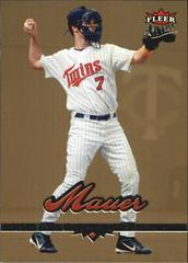 Joe Mauer [Gold] #163 Baseball Cards 2006 Ultra Prices