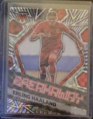 Erling Haaland [Mosaic] #29 Soccer Cards 2021 Panini Mosaic Road to FIFA World Cup Breakaway Prices