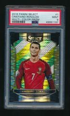 Cristiano Ronaldo [Green Prizm] Soccer Cards 2016 Panini Select Prices