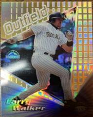 Larry Walker #4A Baseball Cards 1999 Topps Tek Gold Prices
