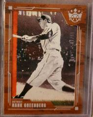 Hank Greenberg [Antique Frame] #4 Baseball Cards 2022 Panini Diamond Kings Prices
