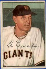 Leo Durocher Baseball Cards 1952 Bowman Prices