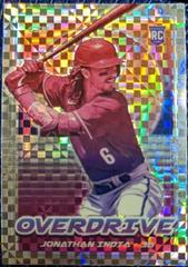 Jonathan India [Neon Orange] #24 Baseball Cards 2021 Panini Chronicles Overdrive Prices